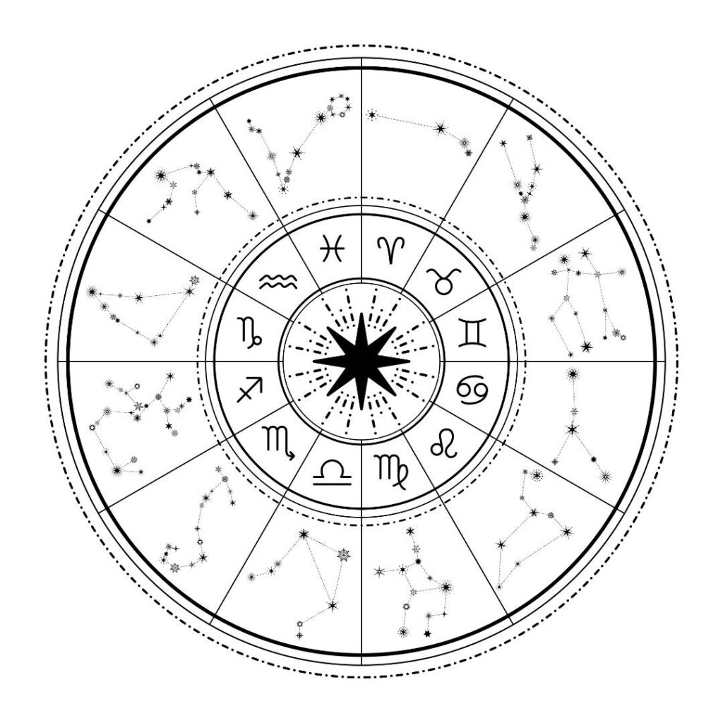 Whole House Astrology Birth Chart